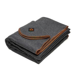 Open image in slideshow, Arcturus Military Wool Blanket - Military Gray (64&quot; x 88&quot;)
