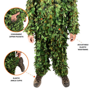 Arcturus 3D Leaf Suit + Face Mask - Summer Green